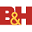 B & H logo