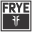 FRYE logo
